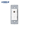 Livolo US 110V 220V Telephone RJ11 And TV Socket wall socket outlet VL-C5-1TV-11